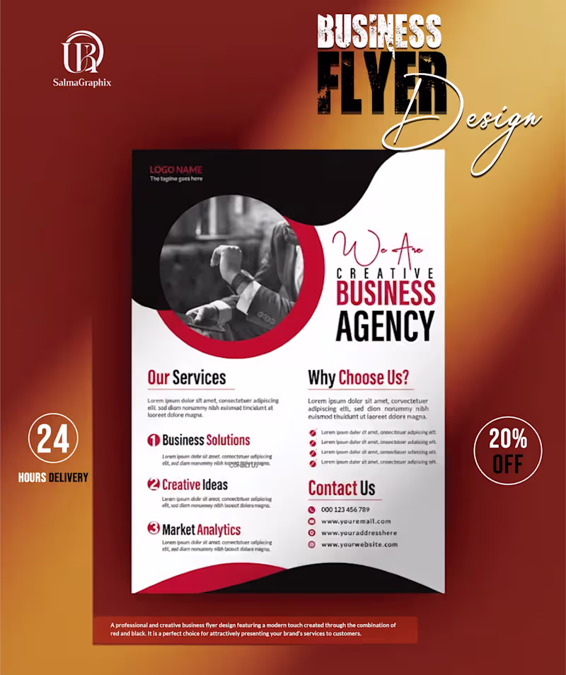 Cover image for Modern Flyer Design for Business & Marketing