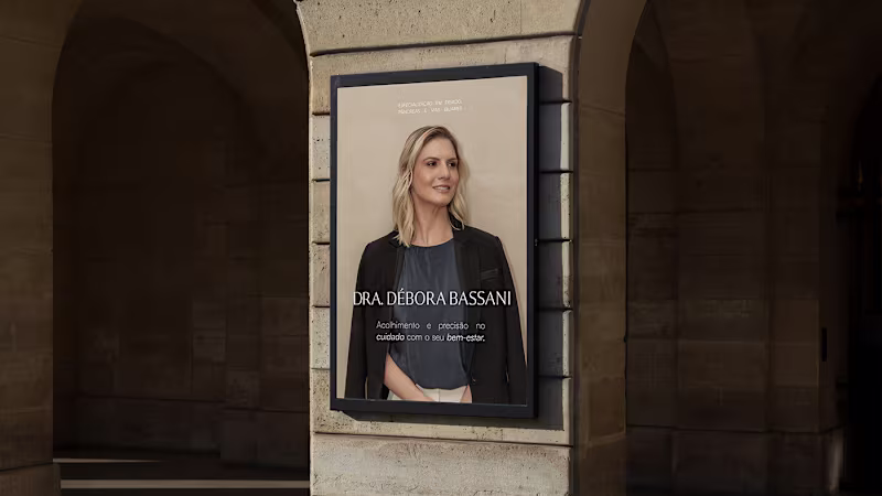 Cover image for Visual Identity Design for Dr. Débora Bassani