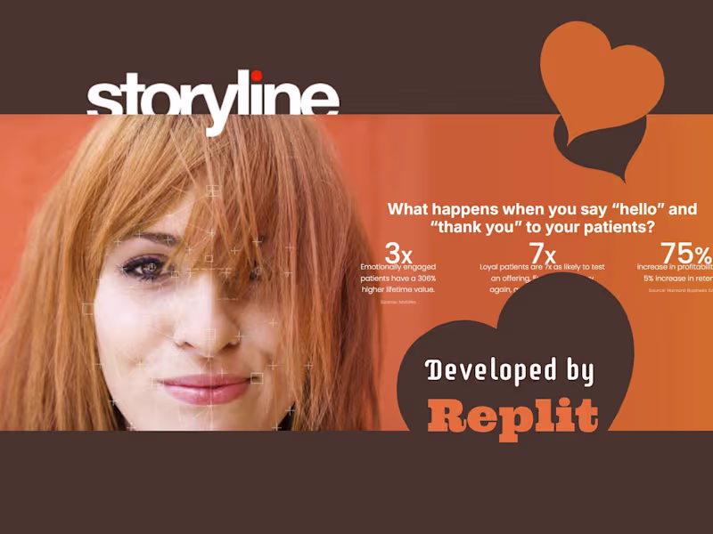 Cover image for Storyline Health Patient Dashboard Development