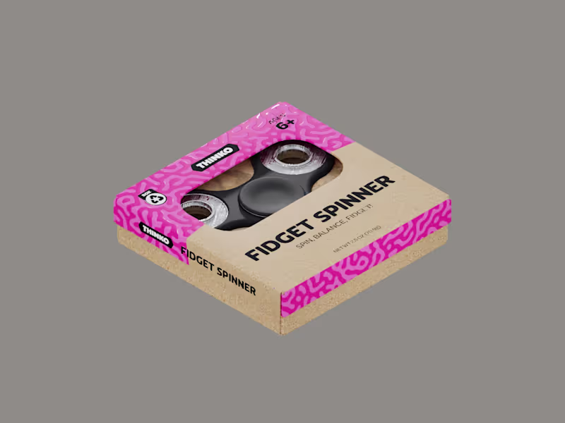Cover image for Here is an old packaging