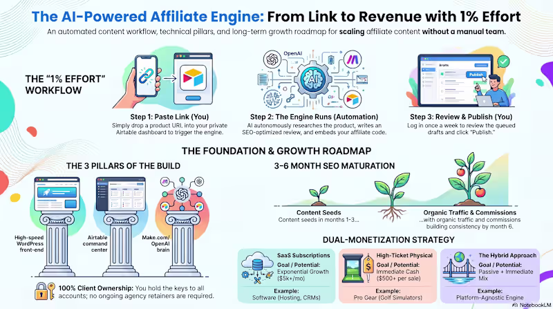 Cover image for AI-Powered Affiliate Review Engine for SaaS Site
