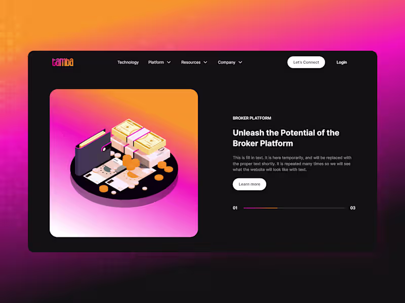 Cover image for Tamba - Webflow Development & Design
