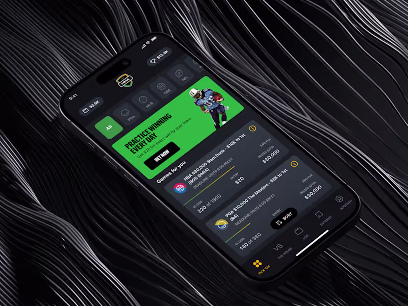 Cover image for NHA Sports Betting Mobile App Redesign | iOS & Android