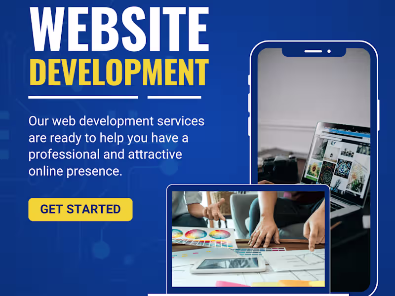 Cover image for Bring Your Vision Online: Freelance Web Designer for Hire!