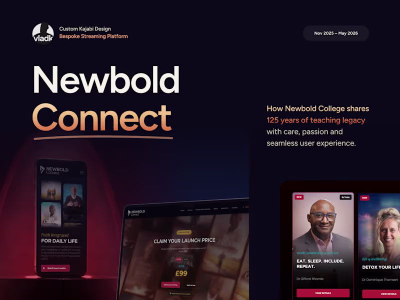 Cover image for Newbold Connect is live. 🙌

For