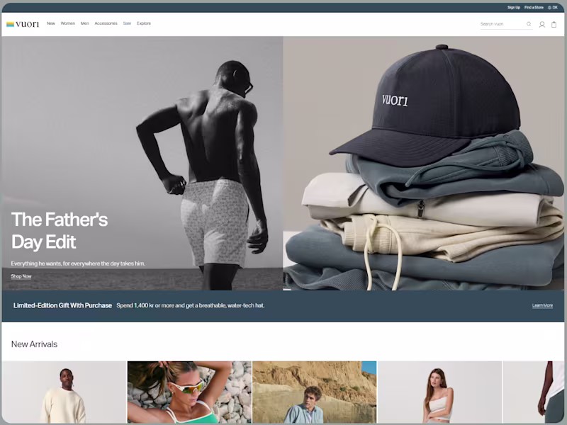 Cover image for Fashion Brand eCommerce Website Development