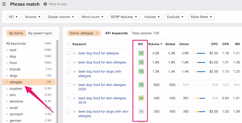 Cover image for Keyword Grouping