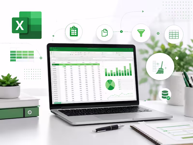 Cover image for Excel Data Entry & Cleanup
