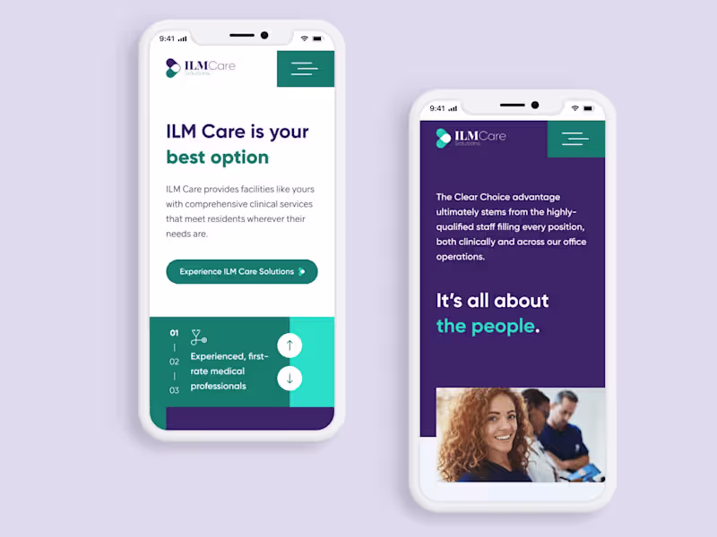 Cover image for Nurturing Care and Trust: Branding and Website for ILM Care