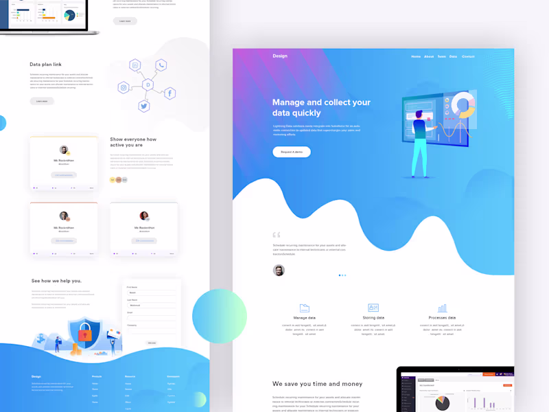 Cover image for Landing page