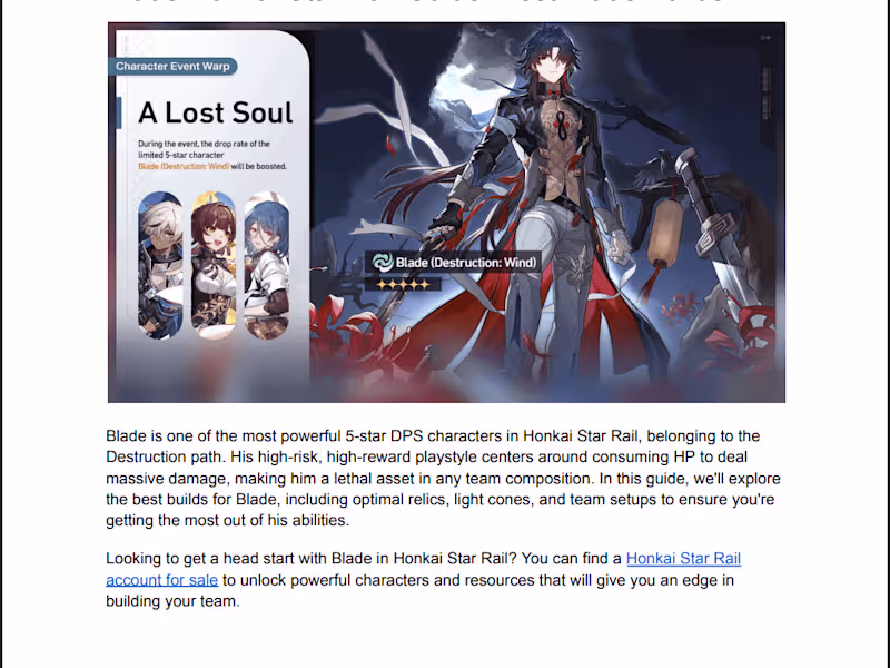 Cover image for SEO-Optimized Blog Articles in the Gaming Niche