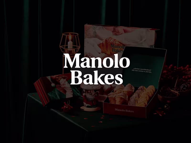 Cover image for Manolo Bakes - Creative Copywriting & Viral Marketing
