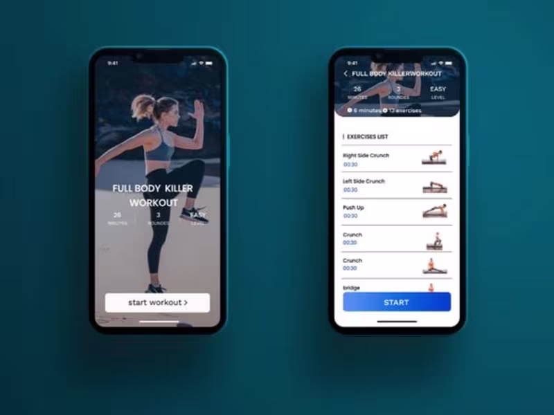 Cover image for fitness app