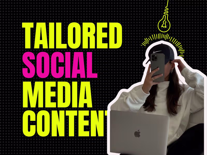 Cover image for Social Media Content Design: Selected Work