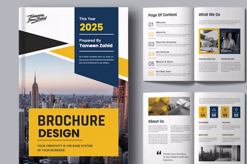 Cover image for I will create professional business flyer and brochure