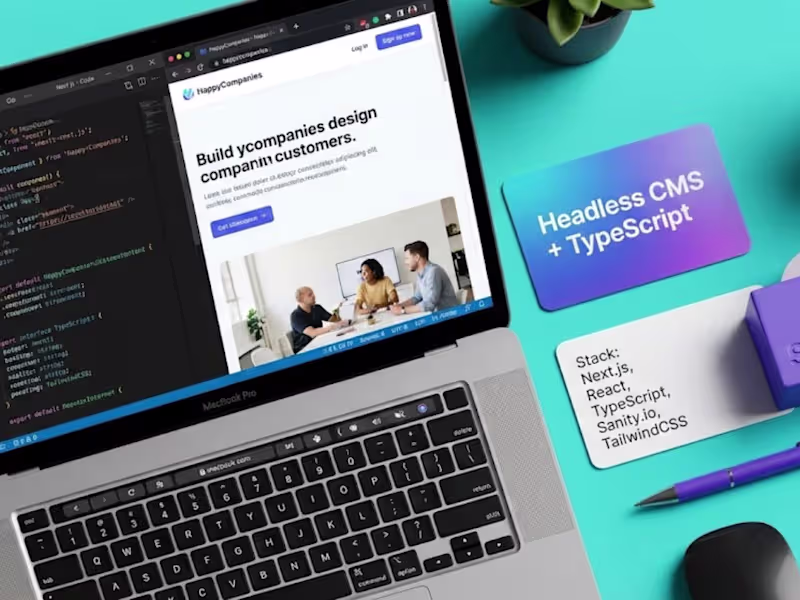 Cover image for Web Platform for HappyCompanies with Headless CMS + Nextjs