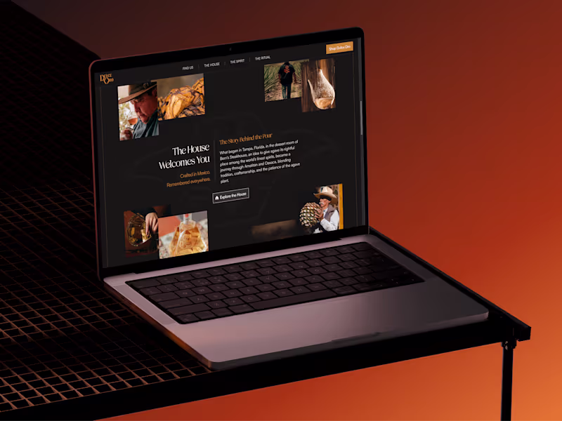 Cover image for Dulce Oro Website | Built in Framer