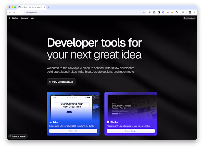 Cover image for DevDojo Platform