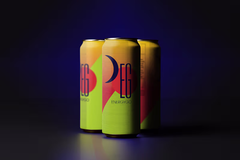 Cover image for Energygo - Energy drink | visual identity 