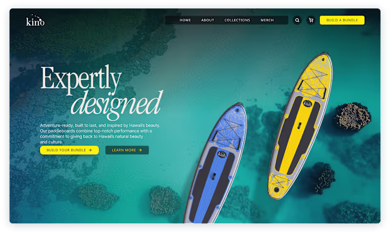 Cover image for Kino Outdoor — Sports eCommerce