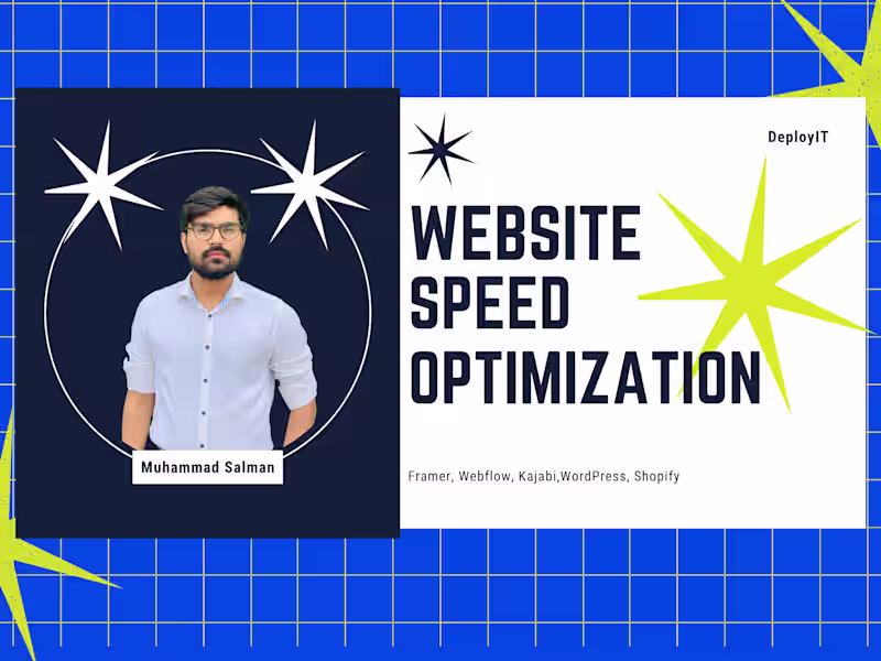 Cover image for Website speed optimization for WordPress, Shopify