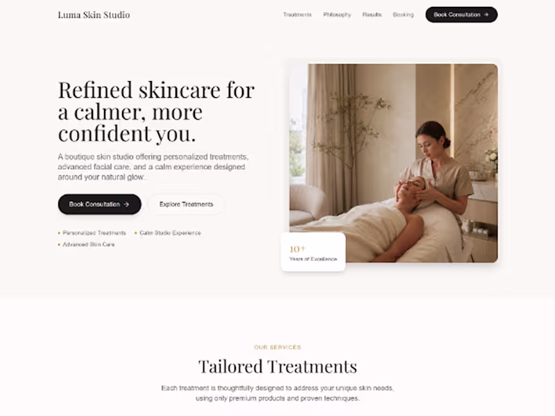 Cover image for Luma Skin Studio is a