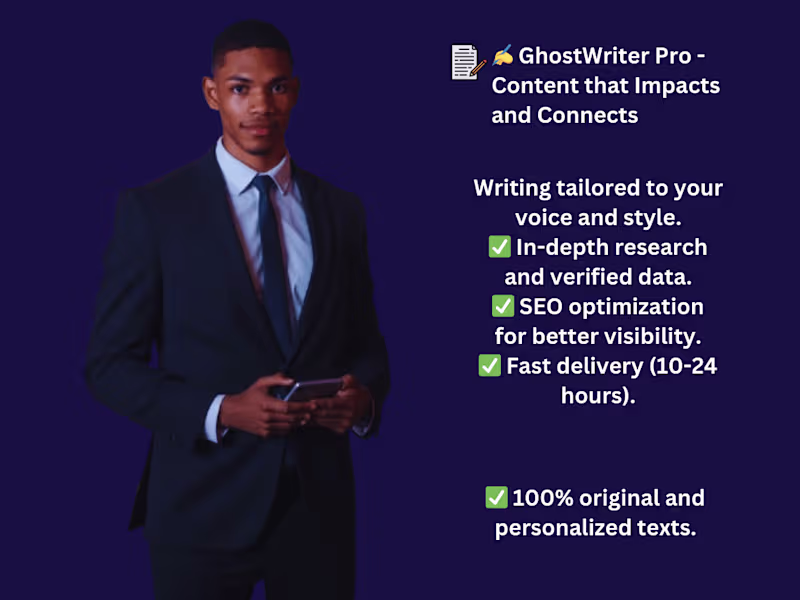 Cover image for ✍️ GhostWriter Pro - Contenido que Impacta y Conecta