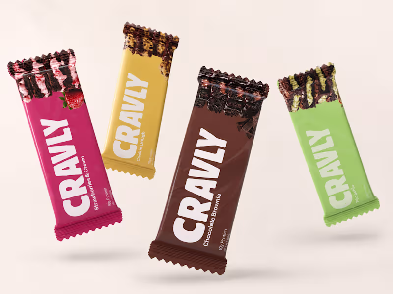 Cover image for Cravly Brand Identity Design