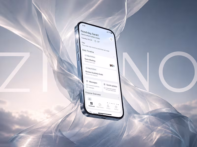 Cover image for Zino: AI-Powered Productivity Platform for Focused Workflows