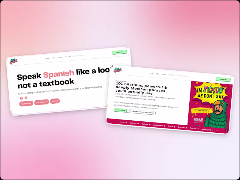 Cover image for Landing page (4 paginas) para