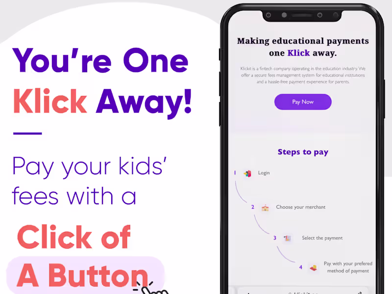 Cover image for School Payment Platform on Mobile