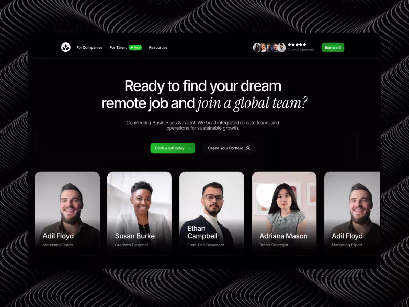 Cover image for Humify Framer Website - Acquire Top 1% Remote Talent