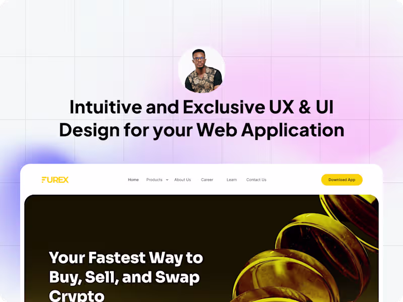 Cover image for Intuitive and Exclusive UX & UI Design for your Web Application