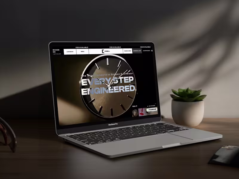 Cover image for Corbell Footwear Ecommerce Template