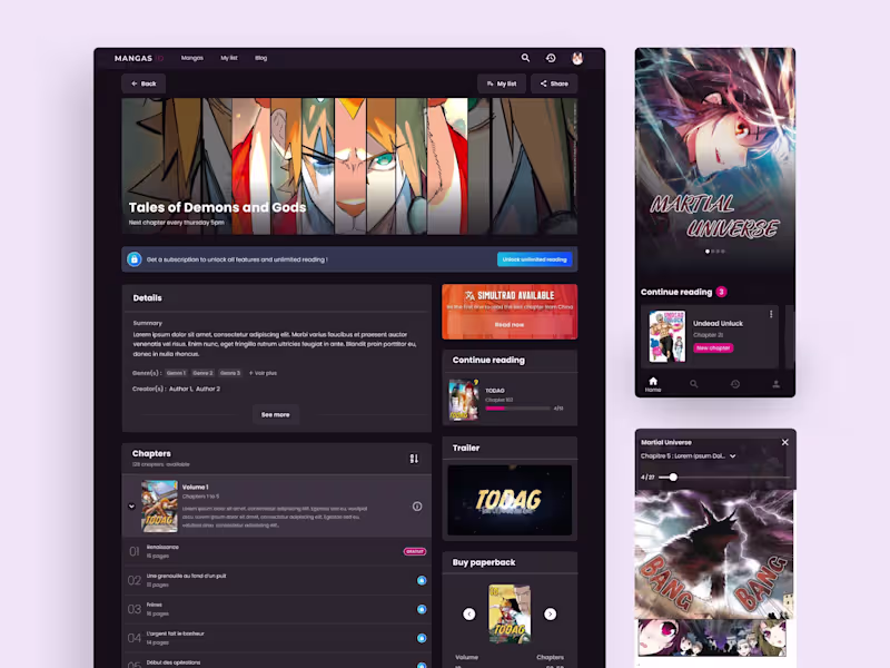 Cover image for Mangas.io