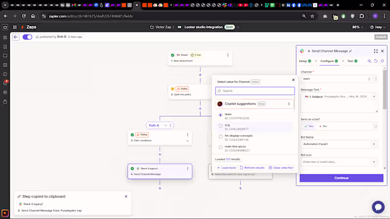 Cover image for Gmail Attachment → Conditional Slack