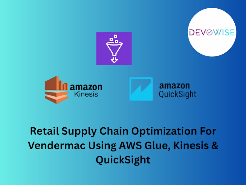 Cover image for Supply Chain Optimization using AWS Services