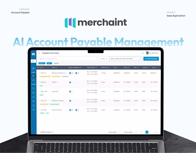 Cover image for Merchaint - AI Account Payable Software