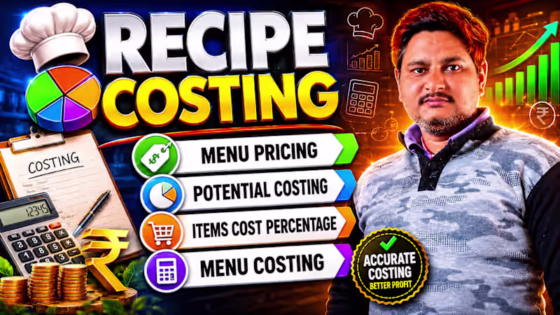 Cover image for Recipes costing 