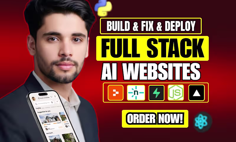 Cover image for Full-Stack AI SaaS & E-commerce Developer Using Replit AI