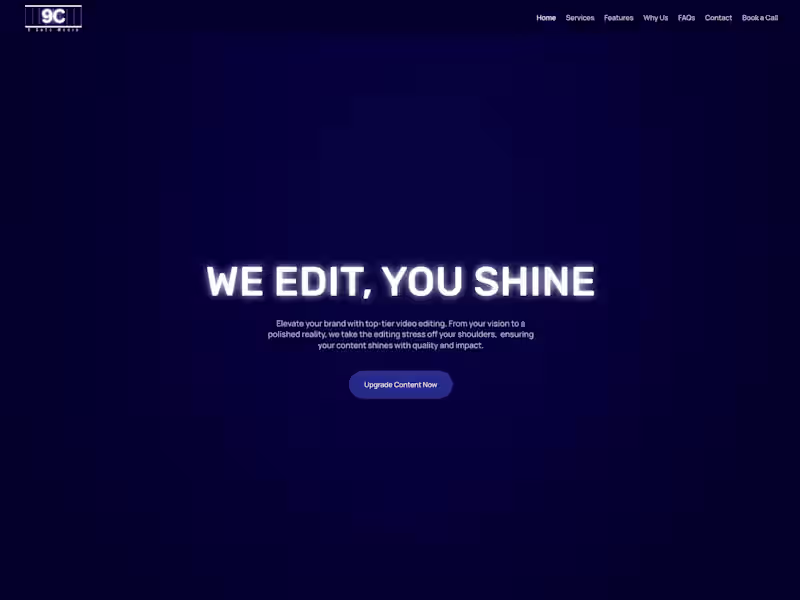 Cover image for 9Cuts Media | Wix Studio ReDesign (loading..)