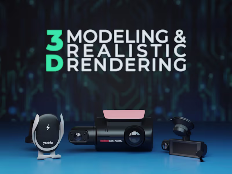 Cover image for I'll do 3D product modelling and rendering