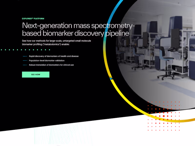 Cover image for Bio-tech Website Prototype, Design and Development