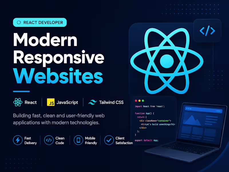 Cover image for Modern React Website Development