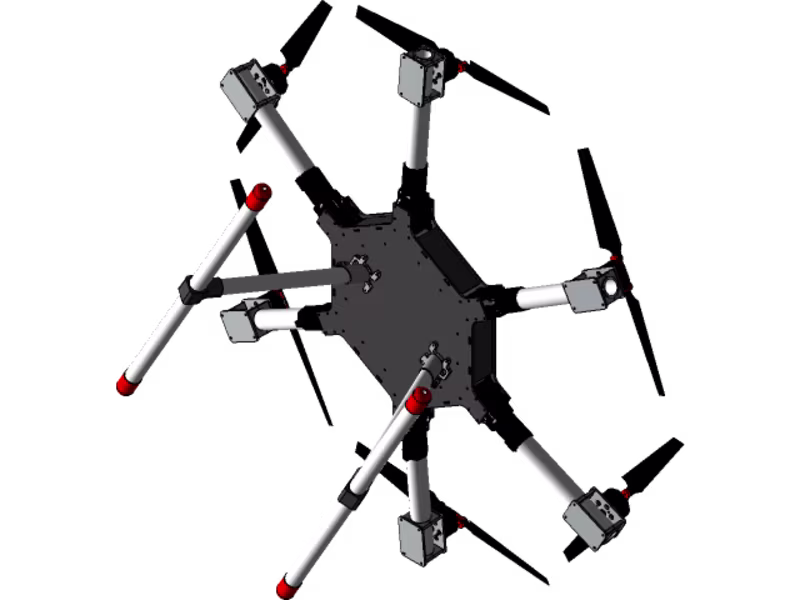 Cover image for Drone Solidworks CAD 3D Product