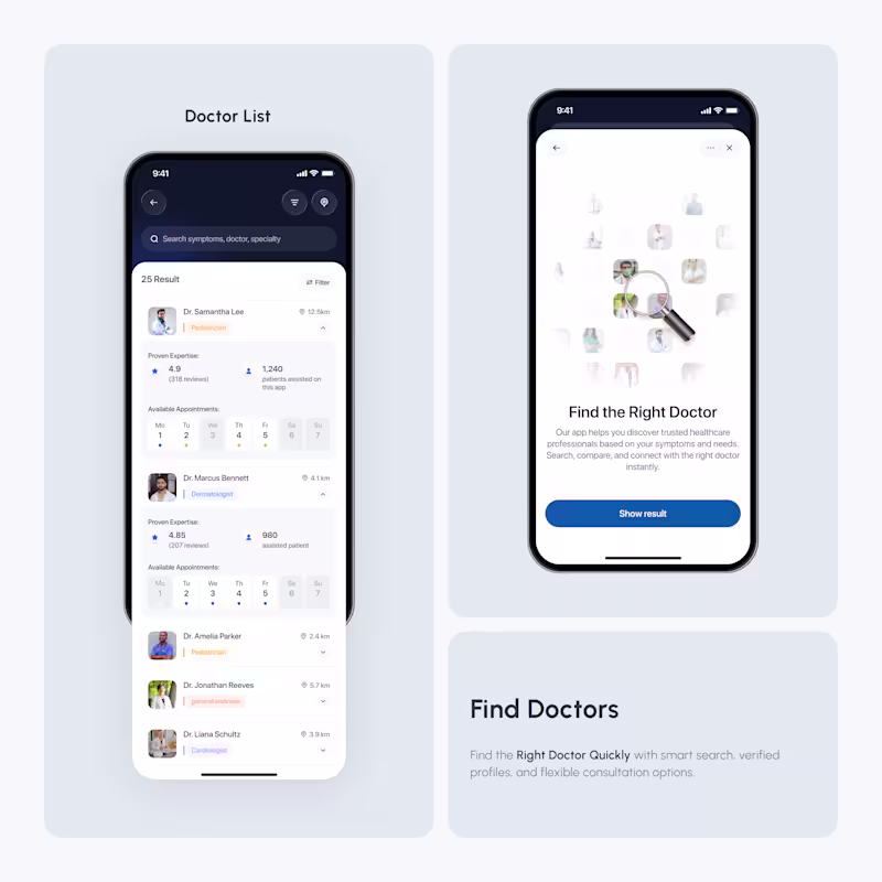 Cover image for Healthcare App UI/UX Design.
Explore and
