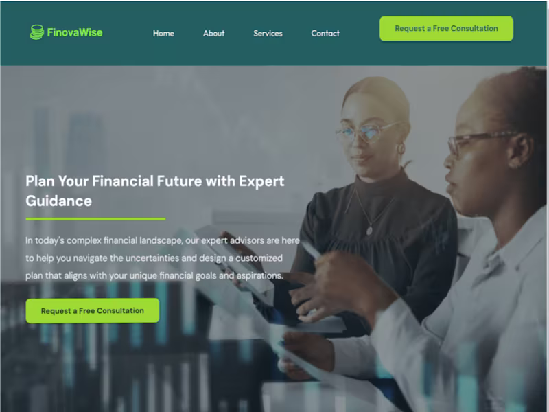 Cover image for FinovaWise Capital