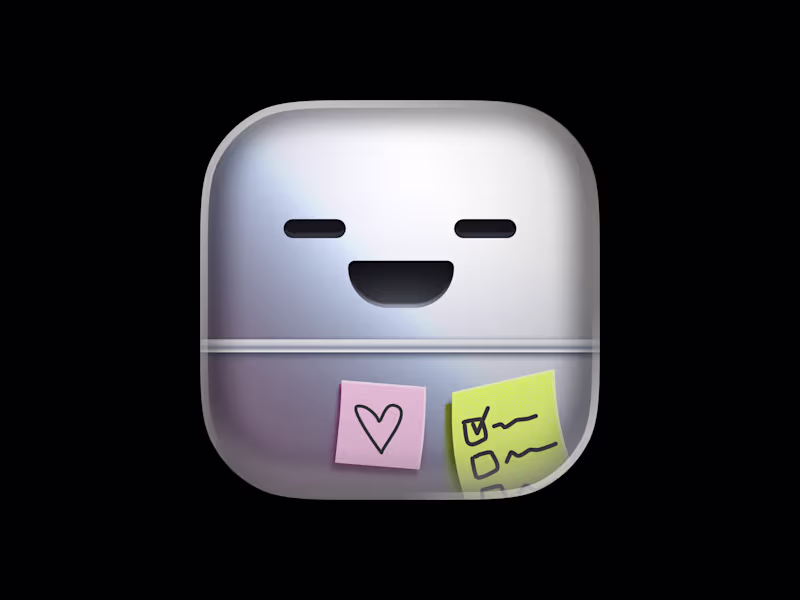 Cover image for Designed an app icon for a shopping list app the Frig