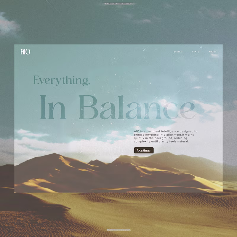 Cover image for This brand exploration for AIO