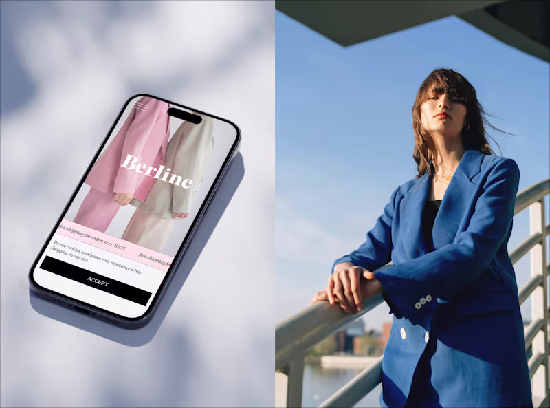Cover image for Berline — Web design